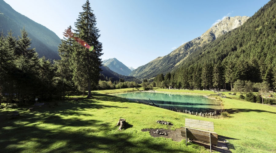 badesee ferienwohnungen stubaital tirol